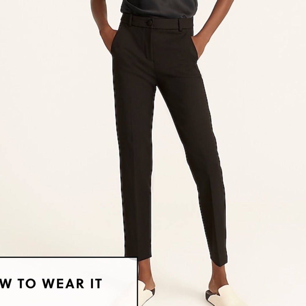 J Crew Tall high-rise Cameron pant in four-season stretch